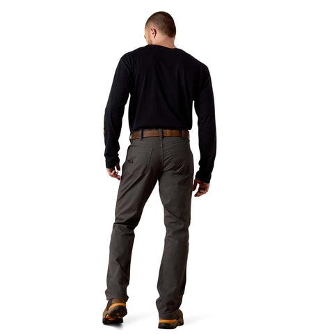 Ariat Men'sRebar M4 Low Rise DuraStretch Made Tough Stackable Straight Leg Pant