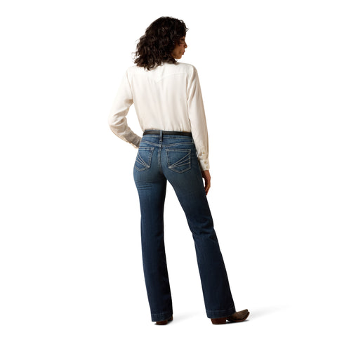 Ariat Women's Trouser Perfect Rise Aisha Wide Leg Jean