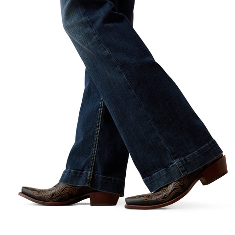 Ariat Women's Trouser Perfect Rise Aisha Wide Leg Jean