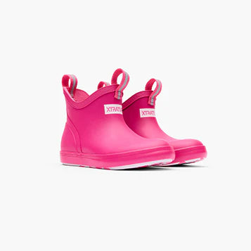 XTRATUF Kids Ankle Deck Boot - NEON PINK