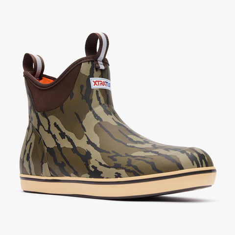 XTRATUF Men's Mossy Oak™ Bottomland Ankle Deck Boot