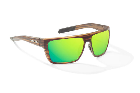 Bajio Zapata Large/XL Fit Green Mirror Lens Sunglasses