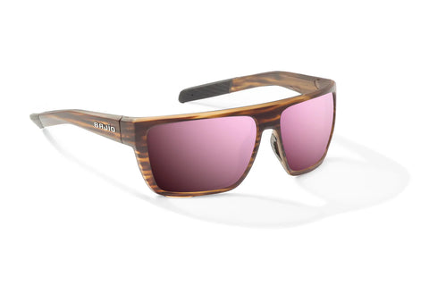 Bajio Zapata Large/XL Fit Rose Mirror Lens Sunglasses