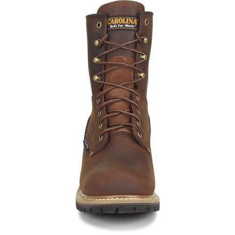 Carolina Elm 8" Steel Toe Waterproof Logger