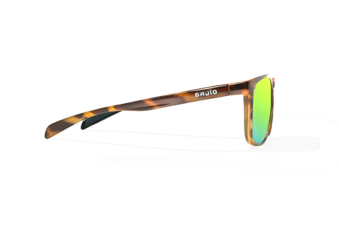 Bajio Calda Small Fit Green Mirror Lens Sunglasses