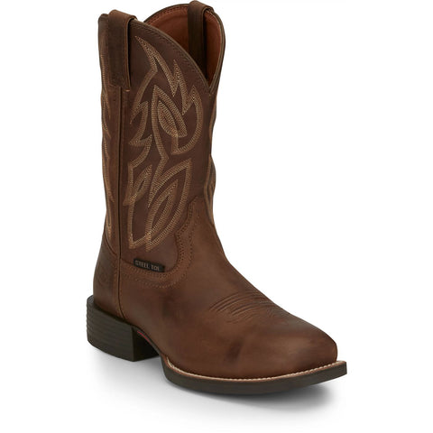 Justin Men's Canter 11" Square Toe Cowboy Boot