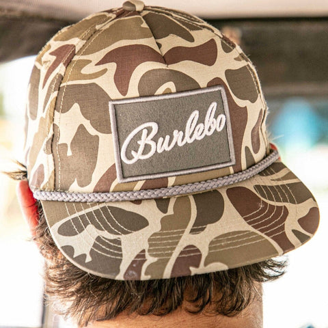 BURLEBO Cap Grey Patch - Camo