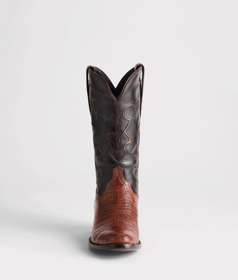 Lucchese Men's Charles Sienna Ultra Belly Caiman
