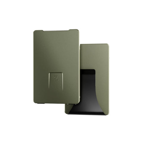 Groove Life Metal Wallet with Money Clip, Base Camp Green