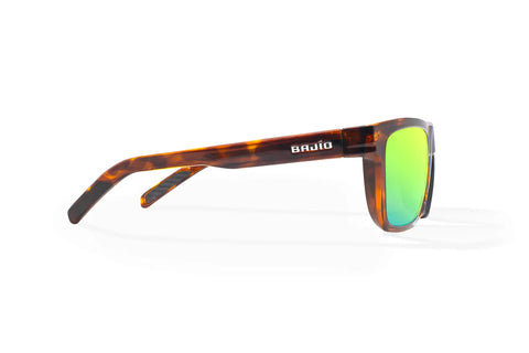 Bajio Hopedale Large Fit Green Mirror Lens Sunglasses