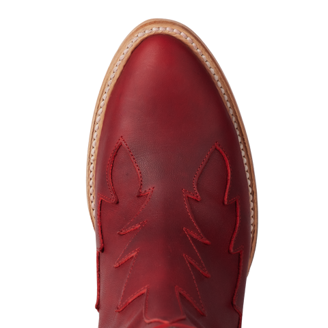 Lane Western Chelsea Bootie - Smoldering Ruby