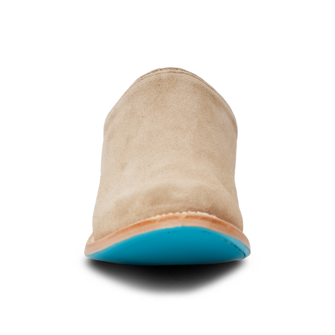 Lane Plain Jane Mule - Latte Suede