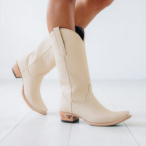 Lane Boots Emma Jane Boot - Pale Ivory