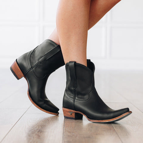 Lane Emma Jane Bootie - Jet Black