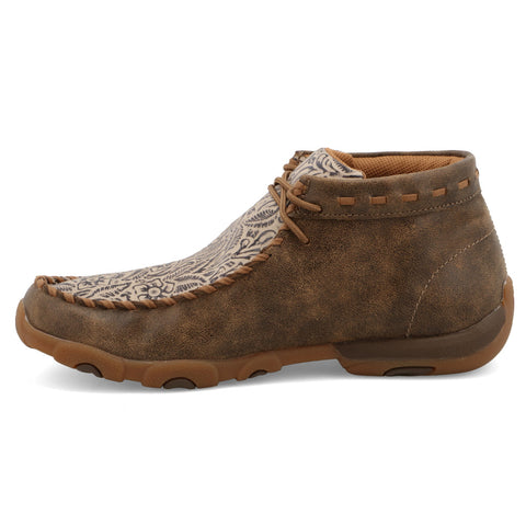 Twisted X Women's Tooled Chukka Driving Moc