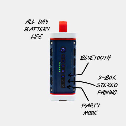 The Turtlebox Ranger: Outdoor Waterproof Bluetooth Speaker