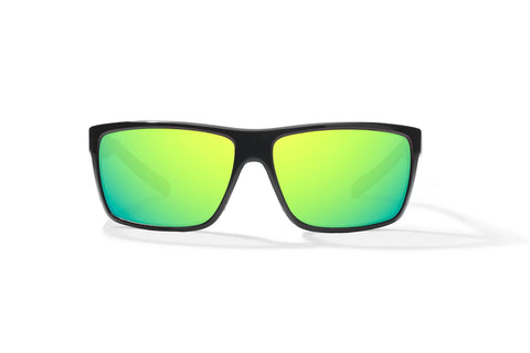 Bajio Sigs Medium Fit Green Mirror Lens Sunglasses