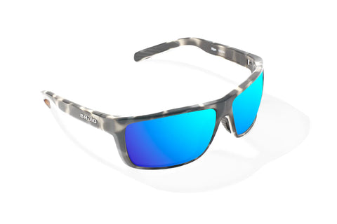 Bajio Sigs Medium Fit Blue Mirror Lens Sunglasses