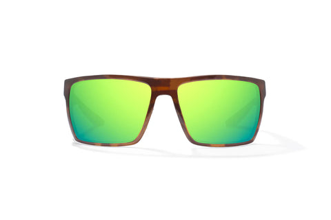 Bajio Stiltsville Large/XL Fit Green Mirror Lens Sunglasses