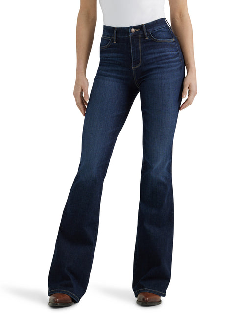 Women's Wrangler Bespoke High Rise Flare Jean in Madilyn