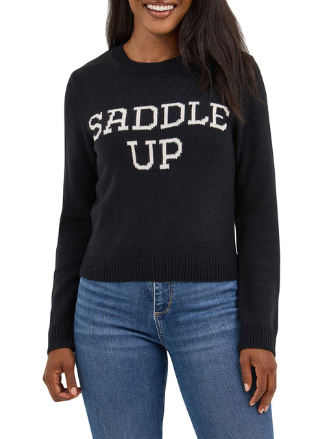 Women's Wrangler® Western Shrunken Sweater