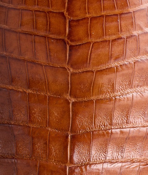 Lucchese Men's Wyatt Sienna Ultra Belly Caiman